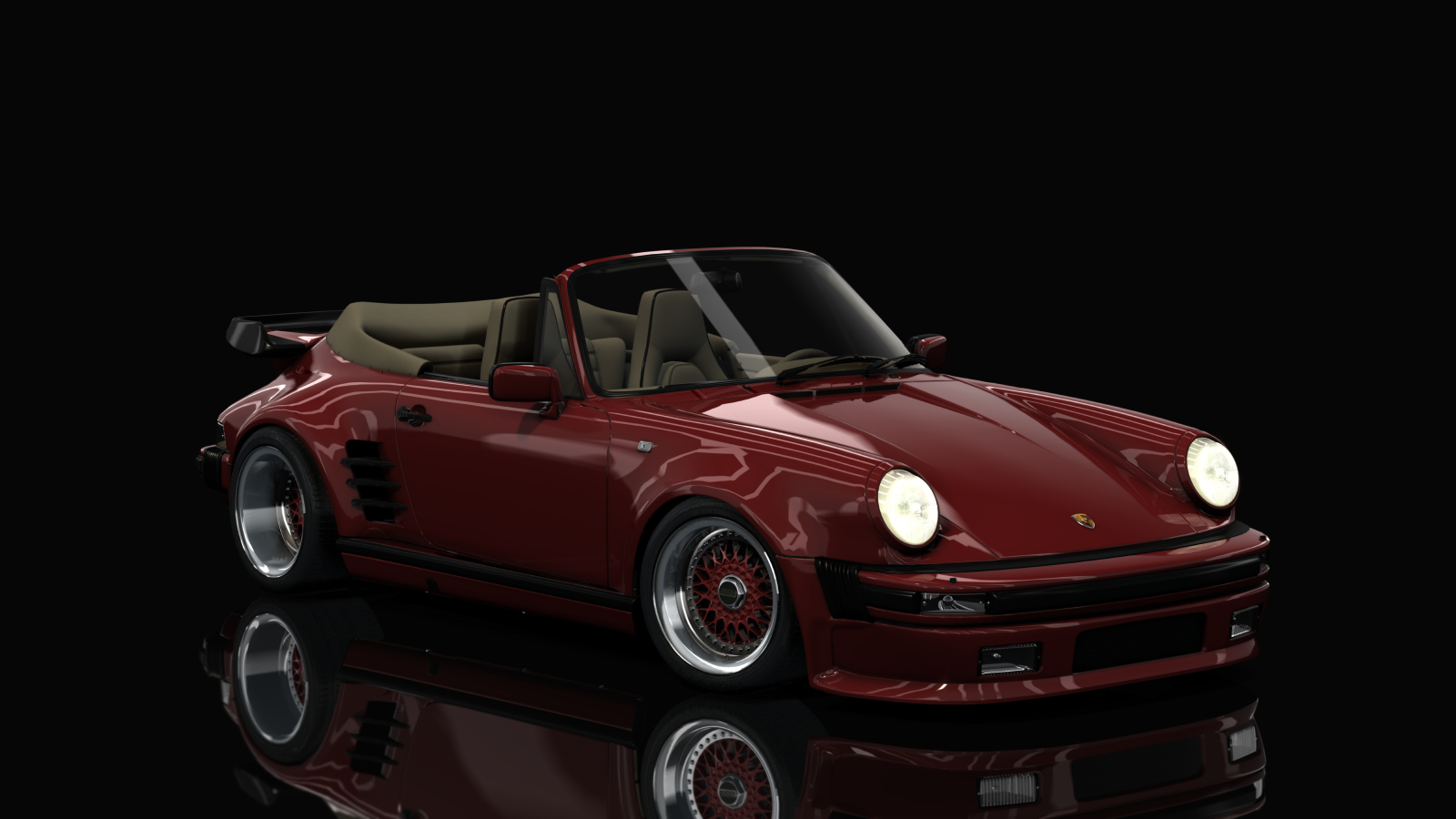 Porsche 930 Convertible preview
