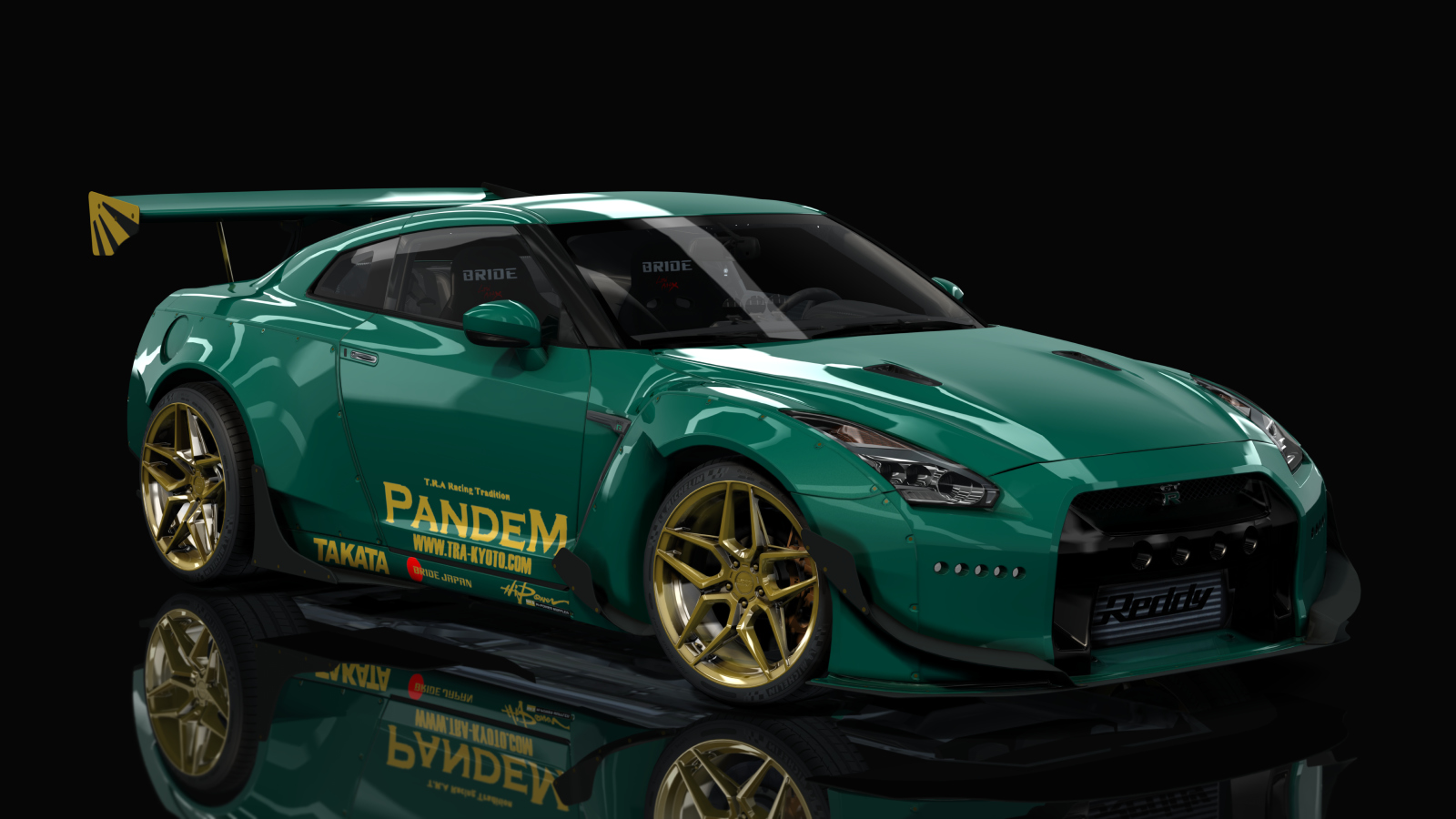 Nissan GT-R R35 Rocket Bunny Godzilla