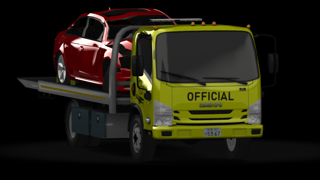 τraffic jp - Isuzu NPR Hauler Loaded preview
